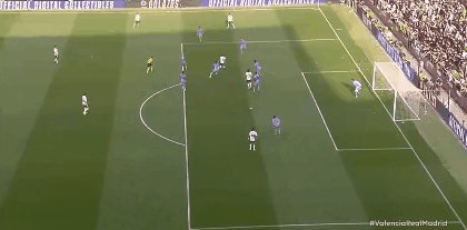 【西甲】瓦伦西亚1比0皇马 维尼修斯染红